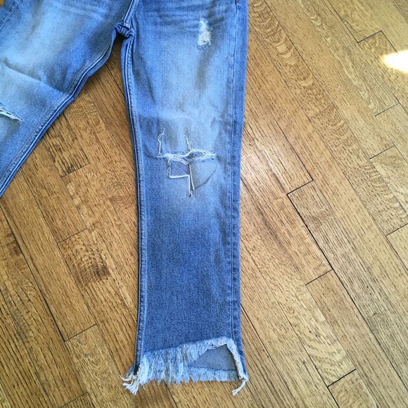 Hidden Jeans New Hidden Distressed Boyfriend Highrise Fray Hem
